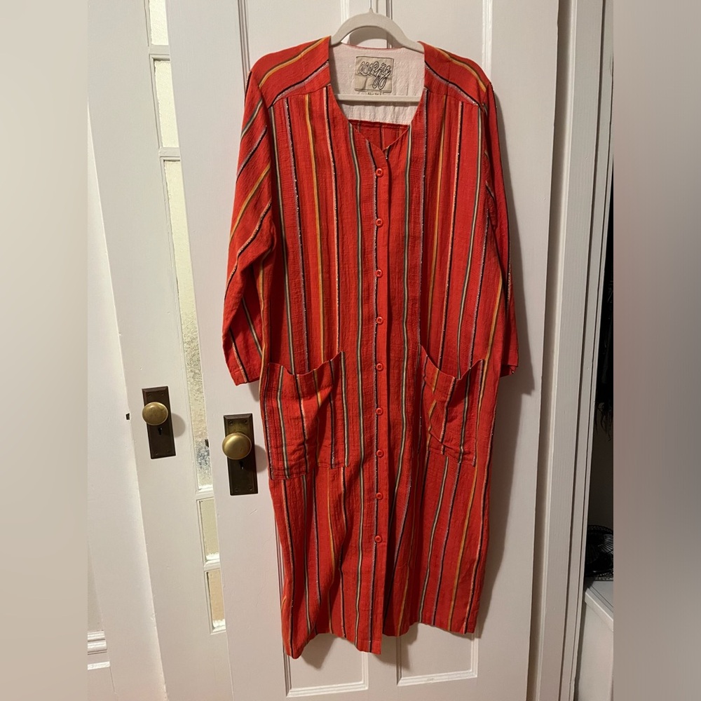 Ace & Jig Red Striped Jacket